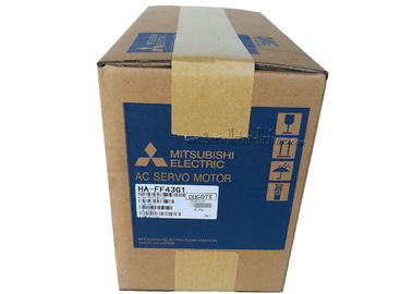 China Mitsubishi Industrial Servo Motor 7.5A Current 400w Rated Output HA FF43G1 supplier