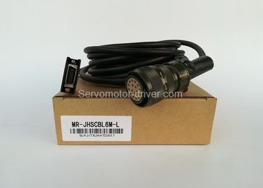 China Black Mitsubishi MR-JHSCBL6M-L Servo Motor Cable MRJHSCBL6ML One Year Warranty supplier