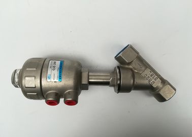 China QJZ-20S Automation Spare Parts Pneumatic Angle Seat Valve For Machinery supplier